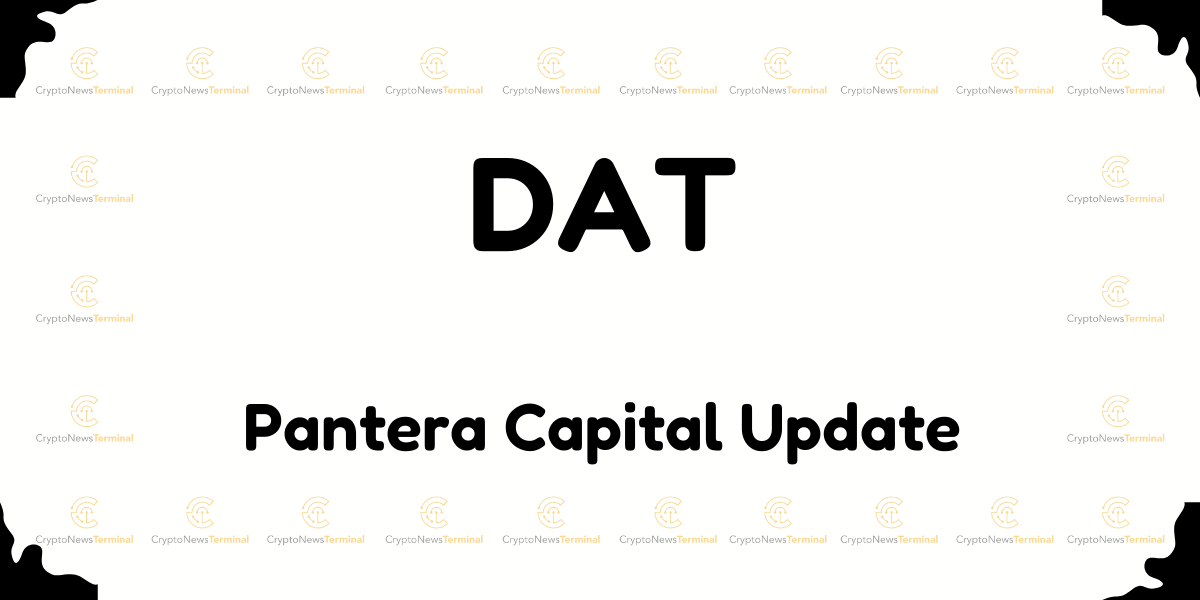 Pantera Capital Launches Digital Asset Treasury Fund: Investment Opportunity