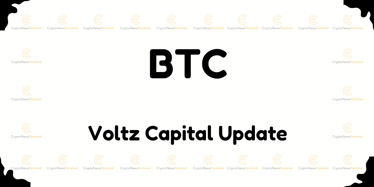 Voltz Capital Increases Bitcoin Holdings with 40 BTC Purchase