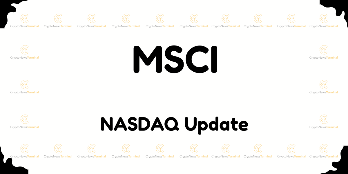 MSCI Index Review: Cryptocurrency Exposure May Lead to Exclusion