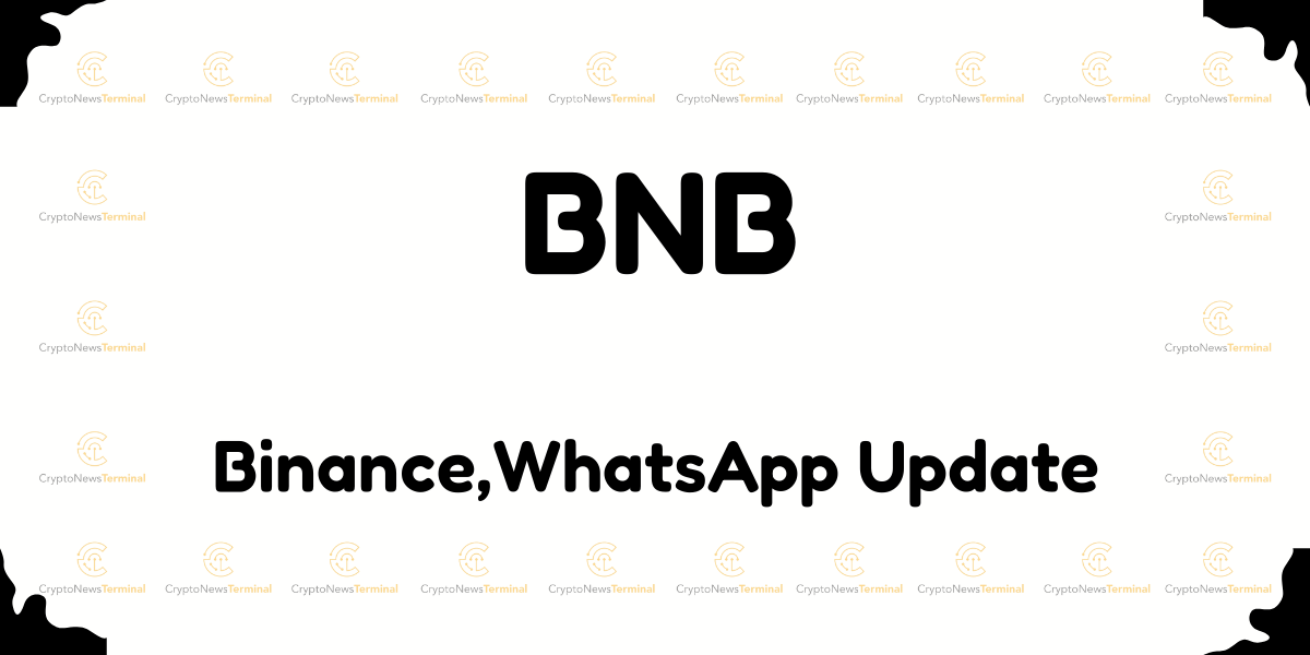 Binance CEO Alerts Users to Rising WhatsApp Impersonation Scams
