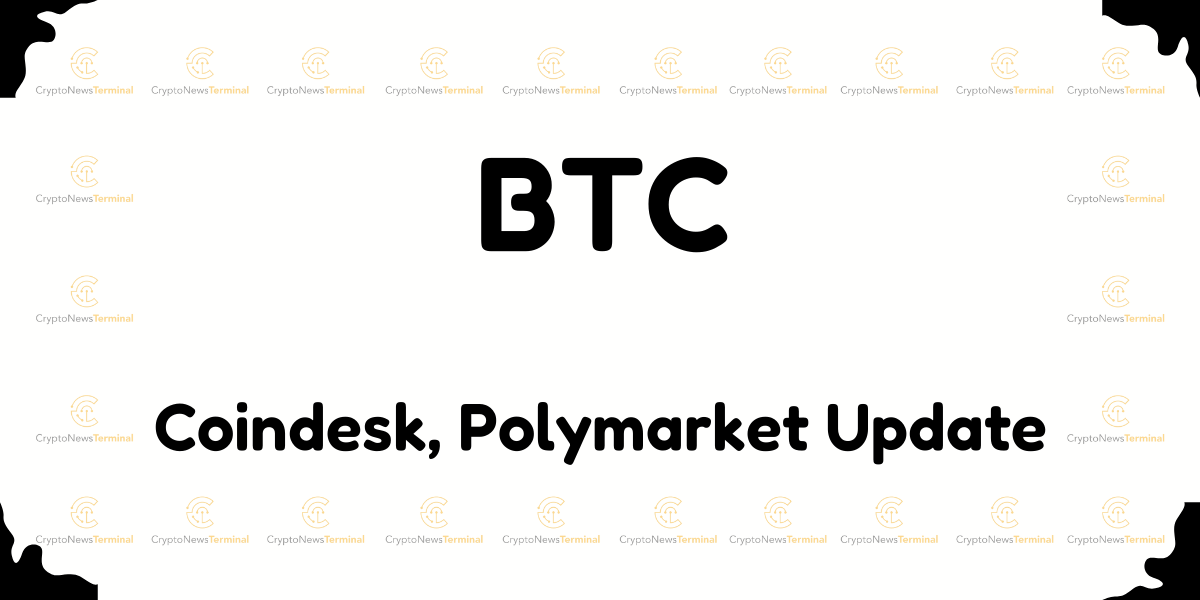 Bitcoin Prediction Markets Missed the Drop: Further Decline Expected?